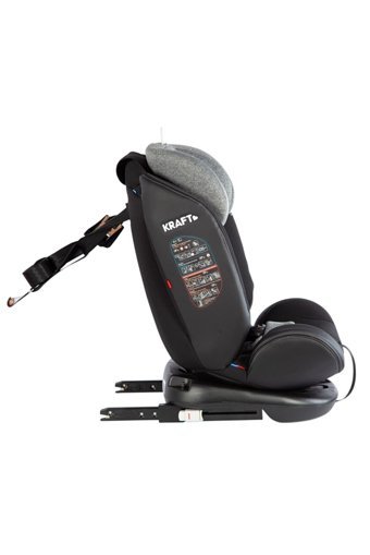 Kraft Spin Signal Isofixli 360 Derece Dönen 0-36 kg Yatabilen Sürüş Yönü-Sürüş Yönü Tersi Oto Koltuğu Mavi