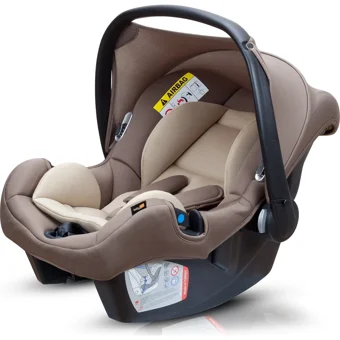Baby Plus Snug Emniyet Kemerli 0-13 kg Yatabilen Sürüş Yönü Tersi Oto Koltuğu Bej
