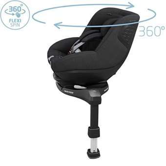Maxi-Cosi Pebble Isofixli 360 Derece Dönen 0-18 kg Adac Sertifikalı Yatabilen Çift Yönlü Oto Koltuğu Siyah