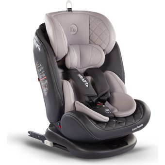 Kraft Easy Rotate Isofixli 360 Derece Dönen 0-36 kg Yatabilen Yükseklik Ayarlı Sürüş Yönü Oto Koltuğu Gri