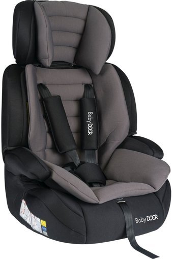 Baby Door Big Star CNV-2018 Emniyet Kemerli 9-36 kg Yükseklik Ayarlı Sürüş Yönü Oto Koltuğu Gri