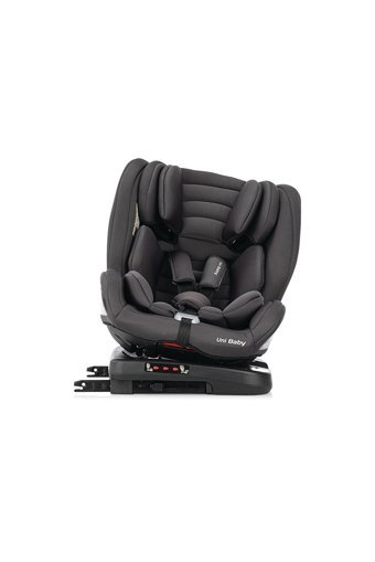 Uni Baby Cool Fix Isofixli-Emniyet Kemerli 360 Derece Dönen 0-36 kg Yatabilen Yükseklik Ayarlı Çift Yönlü Oto Koltuğu Siyah