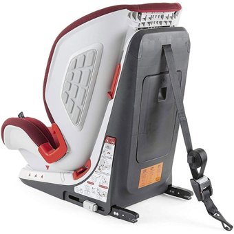 Nedamm Isofixli-Emniyet Kemerli 9-36 kg Yükseklik Ayarlı Sürüş Yönü Oto Koltuğu Kırmızı