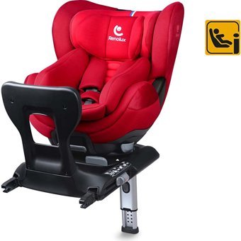 Renolux Gaia Isofixli 0-18 kg Yatabilen Çift Yönlü Oto Koltuğu Kırmızı