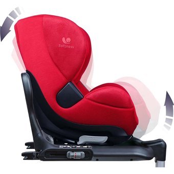 Renolux Gaia Isofixli 0-18 kg Yatabilen Çift Yönlü Oto Koltuğu Kırmızı