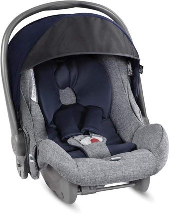 Inglesina Huggy Isofixli 0-13 kg Yatabilen Yükseklik Ayarlı Sürüş Yönü Tersi Oto Koltuğu Gri