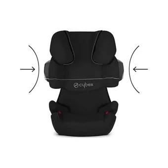 Cybex Solution Isofixli 15-36 kg Adac Sertifikalı Yükseklik Ayarlı Sürüş Yönü Oto Koltuğu Siyah