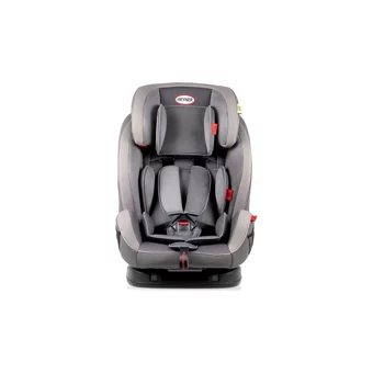Heyner Multi Fix Aero Plus Isofixli 9-36 kg Yatabilen Yükseklik Ayarlı Sürüş Yönü Oto Koltuğu Gri