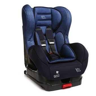 Baby Plus Cosmo SP Isofixli-Emniyet Kemerli 9-18 kg Yatabilen Yükseklik Ayarlı Sürüş Yönü Oto Koltuğu Mavi