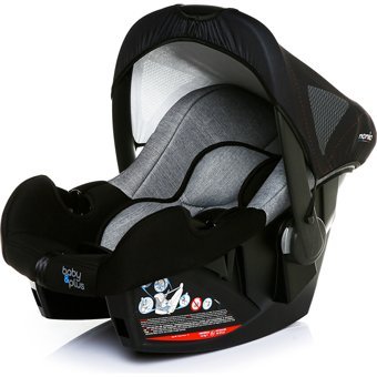 Baby Plus Beone Sp Lüx Emniyet Kemerli 0-13 kg Yükseklik Ayarlı Sürüş Yönü Tersi Oto Koltuğu Bej Siyah