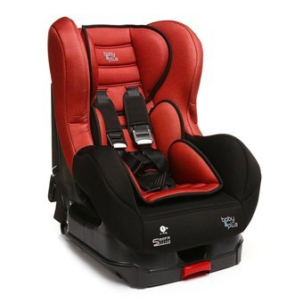 Baby Plus Cosmo SP Isofixli-Emniyet Kemerli 9-18 kg Yatabilen Yükseklik Ayarlı Sürüş Yönü Oto Koltuğu Kırmızı Siyah