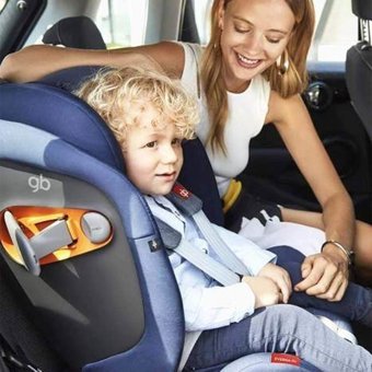 Cybex GB Everna Isofixli-Emniyet Kemerli 9-36 kg Yatabilen Sürüş Yönü Oto Koltuğu Gri