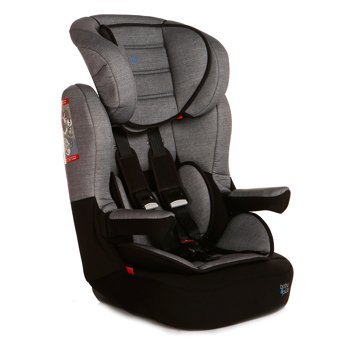 Baby Plus I-Max SP Isofixli-Emniyet Kemerli 9-36 kg Yükseklik Ayarlı Sürüş Yönü Oto Koltuğu Gri