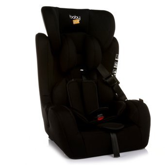 Baby Plus Try Fix Isofixli-Emniyet Kemerli 9-36 kg Yatabilen Yükseklik Ayarlı Sürüş Yönü Oto Koltuğu Siyah