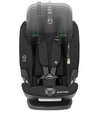 Maxi-Cosi Titan Pro Isofixli 9-36 kg Yatabilen Sürüş Yönü Oto Koltuğu Siyah