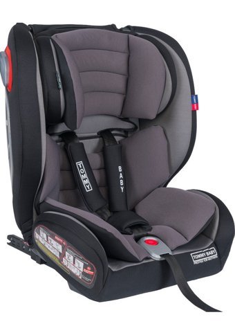 Tommy Baby Smart Fix Isofixli 9-36 kg Yükseklik Ayarlı Sürüş Yönü Oto Koltuğu Gri