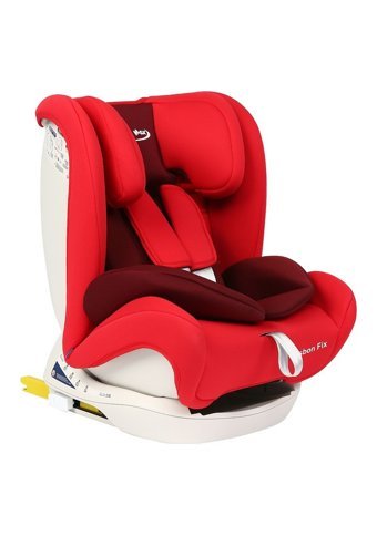 Baby Max Lisbon Fix Isofixli 0-36 kg Yatabilen Yükseklik Ayarlı Çift Yönlü Oto Koltuğu Kırmızı