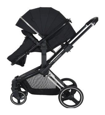 Prego Quattro Vip Emniyet Kemerli 360 Derece Dönen 0-15 kg Yatabilen Yükseklik Ayarlı Çift Yönlü Oto Koltuğu Gümüş