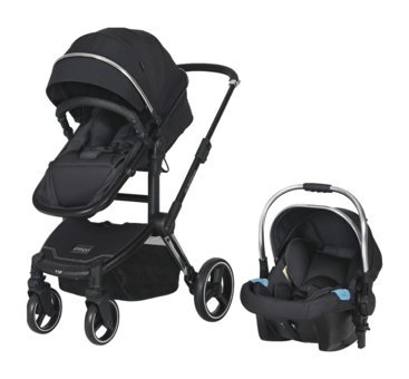 Prego Quattro Vip Emniyet Kemerli 360 Derece Dönen 0-15 kg Yatabilen Yükseklik Ayarlı Çift Yönlü Oto Koltuğu Gümüş