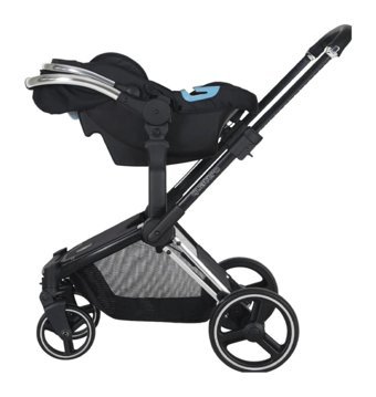Prego Quattro Vip Emniyet Kemerli 360 Derece Dönen 0-15 kg Yatabilen Yükseklik Ayarlı Çift Yönlü Oto Koltuğu Gümüş