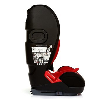 Baby Plus Galaxy Isofixli-Emniyet Kemerli 15-36 kg Yatabilen Yükseklik Ayarlı Sürüş Yönü Oto Koltuğu Kırmızı Siyah
