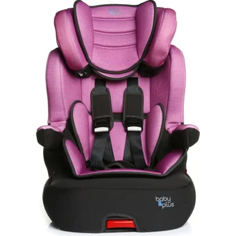 Baby Plus I-Max Lüx Isofixli-Emniyet Kemerli 9-36 kg Yükseklik Ayarlı Sürüş Yönü Oto Koltuğu Pembe
