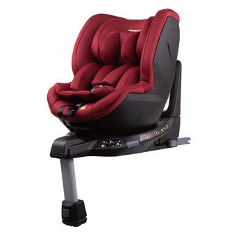 Baby Plus X8 Isofixli 0-18 kg Yatabilen Yükseklik Ayarlı Sürüş Yönü Oto Koltuğu Bordo