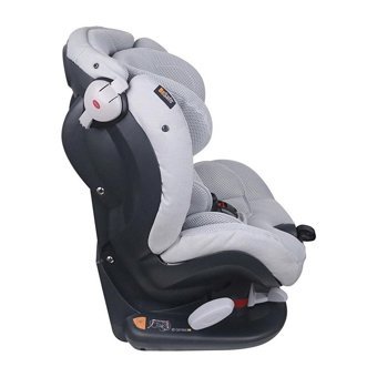BeSafe Comfort X3 Isofixli-Emniyet Kemerli 9-18 kg Yatabilen Yükseklik Ayarlı Sürüş Yönü Oto Koltuğu Açık Gri