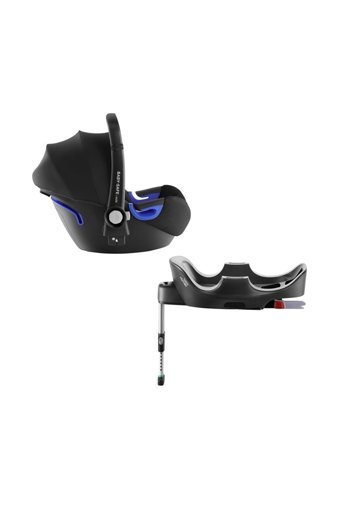 Britax Römer Römer Baby Safe Isofixli-Emniyet Kemerli 0-13 kg Yatabilen Sürüş Yönü Oto Koltuğu Siyah