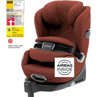 Cybex Anoris T Isofixli 9-12 kg Adac Sertifikalı Yatabilen Yükseklik Ayarlı Sürüş Yönü Oto Koltuğu Bordo