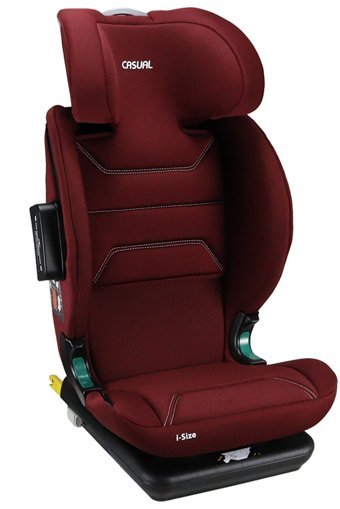 Casual Class Fix Eco Isofixli-Emniyet Kemerli 15-36 kg Yatabilen Sürüş Yönü Oto Koltuğu Bordo