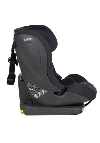 Avova Sperling Fix Isofixli 9-36 kg Yükseklik Ayarlı Sürüş Yönü Oto Koltuğu Gri