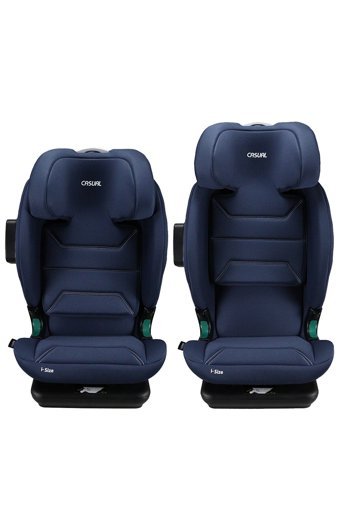 Casual Class Fix Eco Isofixli-Emniyet Kemerli 15-36 kg Yatabilen Sürüş Yönü Oto Koltuğu Mavi