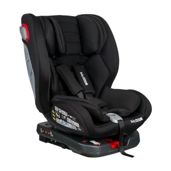 Baby Door Airlife Isofixli 360 Derece Dönen 0-36 kg Yatabilen Yükseklik Ayarlı Çift Yönlü Oto Koltuğu Siyah