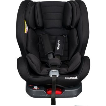 Baby Door Airlife Isofixli 360 Derece Dönen 0-36 kg Yatabilen Yükseklik Ayarlı Çift Yönlü Oto Koltuğu Siyah