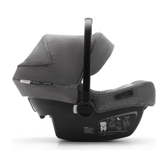 Bugaboo Turtle Isofixli 0-13 kg Yatabilen Sürüş Yönü Oto Koltuğu Gri