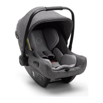 Bugaboo Turtle Isofixli 0-13 kg Yatabilen Sürüş Yönü Oto Koltuğu Gri