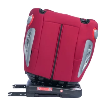 Baby Door Airfox Isofixli 360 Derece Dönen 0-36 kg Yatabilen Yükseklik Ayarlı Çift Yönlü Oto Koltuğu Bordo