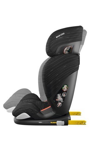 Maxi-Cosi Rodi Fix Air Protect Isofixli 15-36 kg Yatabilen Sürüş Yönü Oto Koltuğu Siyah