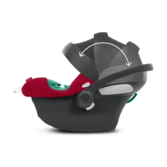 Cybex Aton B2 Isofixli 0-13 kg Adac Sertifikalı Yatabilen Yükseklik Ayarlı Sürüş Yönü Oto Koltuğu Gri