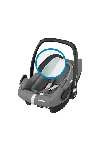 Maxi-Cosi Rock Isofixli-Emniyet Kemerli 0-12 kg Yatabilen Sürüş Yönü Oto Koltuğu Gri