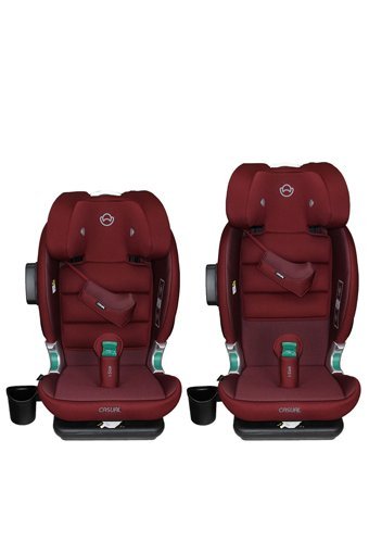 Casual Class Fix Plus Isofixli-Emniyet Kemerli 15-36 kg Yatabilen Sürüş Yönü Oto Koltuğu Bordo