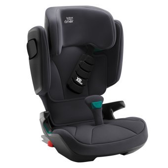 Britax Römer Kid Fix Isofixli-Emniyet Kemerli 15-36 kg Yatabilen Sürüş Yönü Oto Koltuğu Siyah