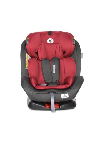 Lorelli Lynx Isofixli 360 Derece Dönen 0-36 kg Yatabilen Yükseklik Ayarlı Çift Yönlü Oto Koltuğu Kırmızı