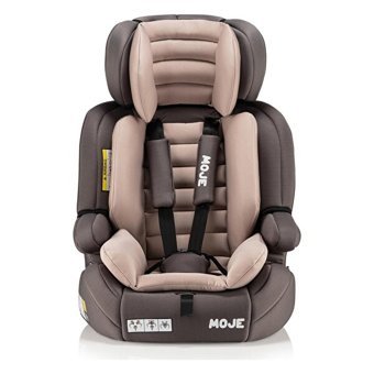 Moje Climp Emniyet Kemerli 9-36 kg Yatabilen Sürüş Yönü Oto Koltuğu Gri