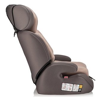 Moje Climp Emniyet Kemerli 9-36 kg Yatabilen Sürüş Yönü Oto Koltuğu Gri
