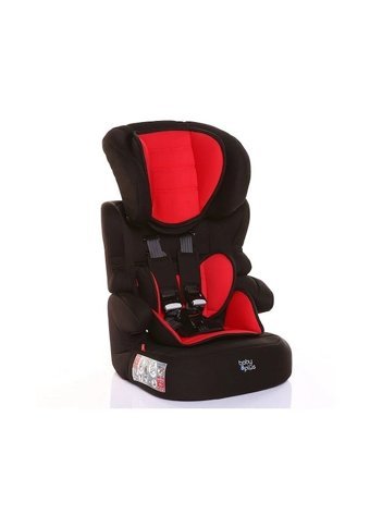 Baby Plus Beline Emniyet Kemerli 9-36 kg Yatabilen Yükseklik Ayarlı Sürüş Yönü Oto Koltuğu Kırmızı