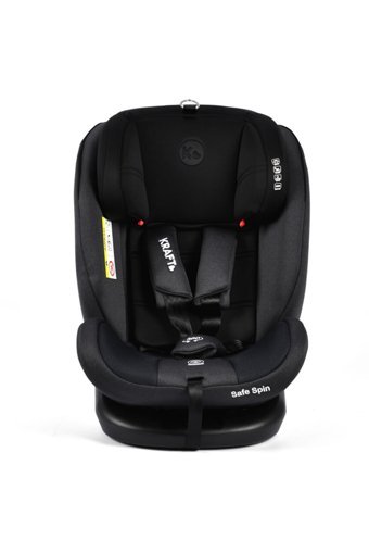 Kraft Safe Spin Isofixli 0-36 kg Yatabilen Yükseklik Ayarlı Sürüş Yönü Oto Koltuğu Gri
