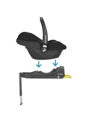 Maxi-Cosi Cabrio Fix Isofixli-Emniyet Kemerli 360 Derece Dönen 0-13 kg Yatabilen Sürüş Yönü-Sürüş Yönü Tersi Oto Koltuğu Siyah