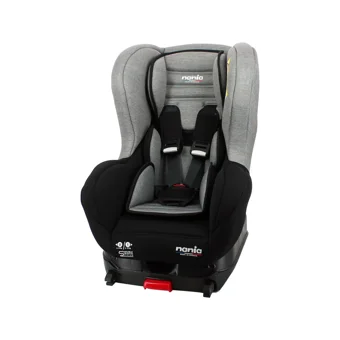 Nania Cosmo Lüxe Isofixli-Emniyet Kemerli 0-18 kg Yatabilen Sürüş Yönü Oto Koltuğu Gri
